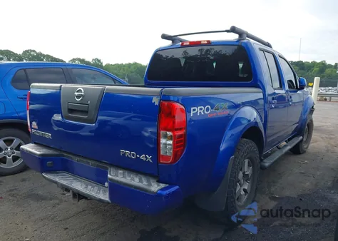 2012 Nissan Frontier Pro-4X z USA, uszkodzony, nr VIN 1N6AD0EV8CC453909